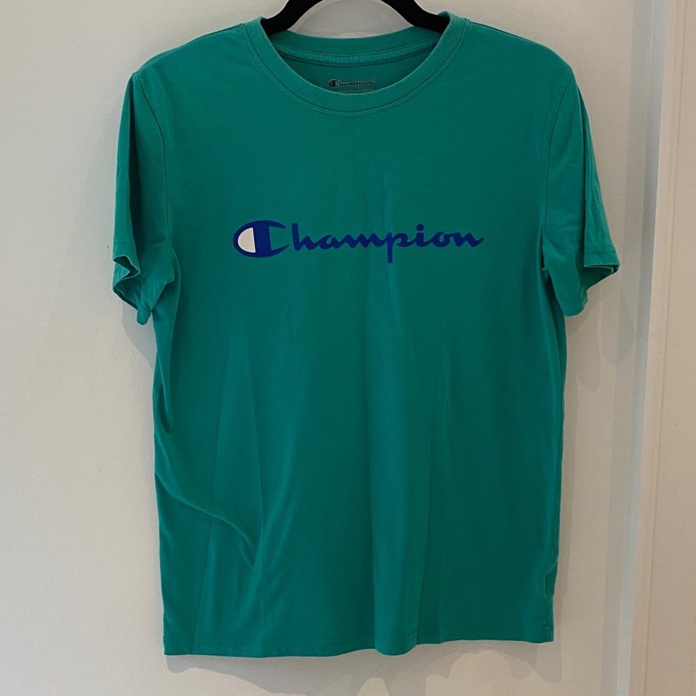 Champion Aqua Blue Tee